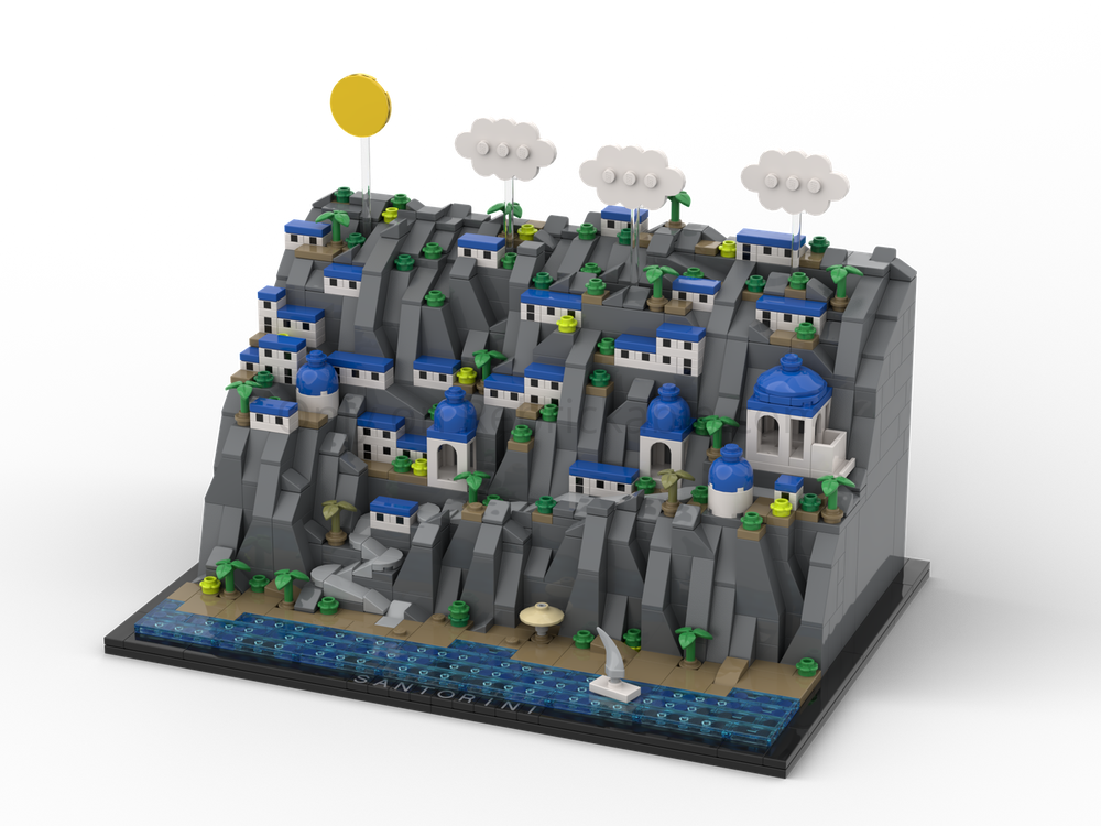 Lego Santorini | Greece