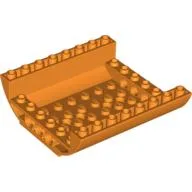 Brick Curved Inverted 8 x 8 x 2 Double / Orange