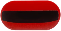 Tile, Round 2 x 4 Oval with Black Stripe with Curved Side Pattern (Sticker) - Set 76914