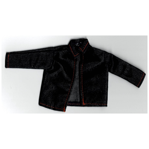 Lego Scala, Jacket, Denim with Orange Stitches / Dark Blue