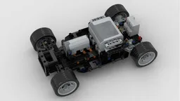 Basic Technic RC Chassis w/ Instructions