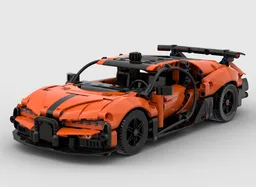 42222 - Bugatti Chiron - Lower Rear Spoiler