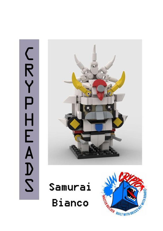 Lego Samurai Bianco - 5 Samurai