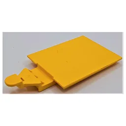 Duplo Door, Top Sliding for Building 6 x 16 x 6 / Yellow