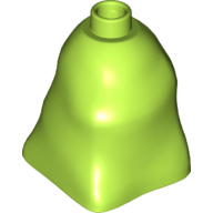 Lego Duplo Brick 2 x 2 x 2 Bag Shaped [Plain] / Lime