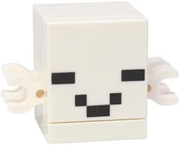 Minecraft Ghast, Hydrated - Brick Built