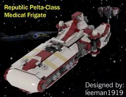Republic Pelta-Class Medical Frigate