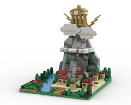 Mount Olympus and City of Thebes (Microscale)