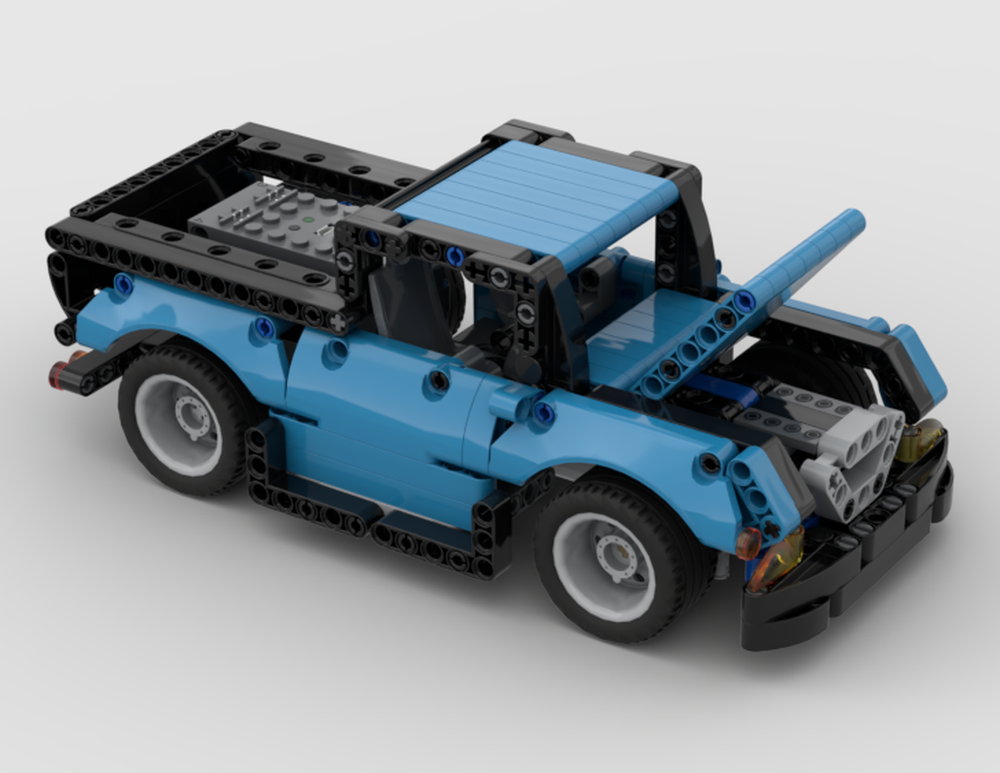 Lego MOC - technic rc car - suv v2