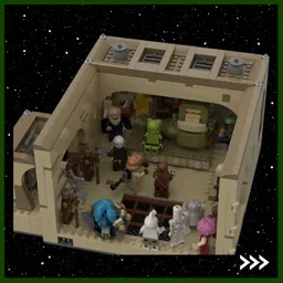 Jabba/Boba's Throne Room Diorama