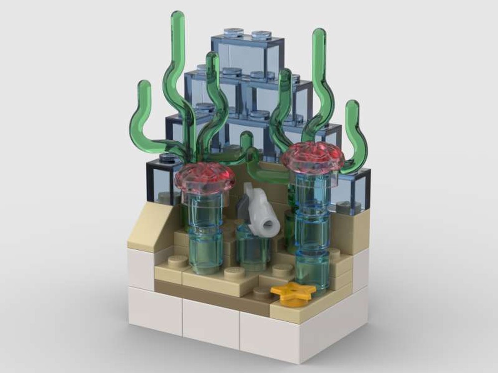 LEGO Blown Glass Aquarium