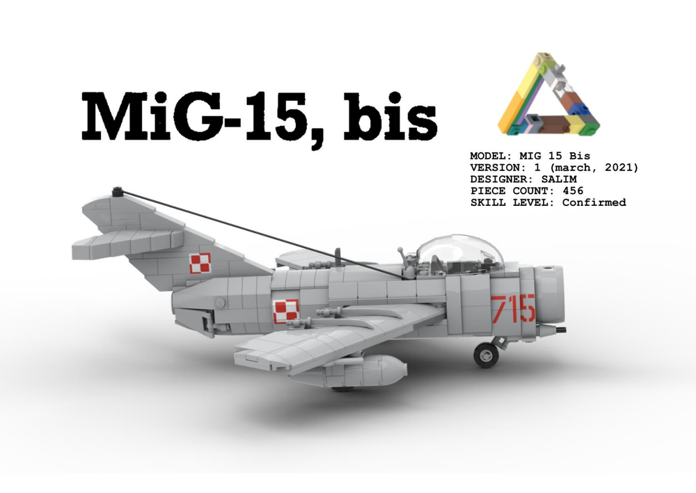 Lego Mikoyan-Gourevitch MiG-15 LEGO