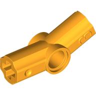 Lego Technic Axle and Pin Connector Angled #3 - 157.5° / Bright Light Orange