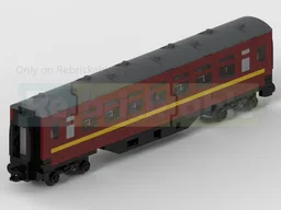 4-Wide BR MK1 Corridor Carriage In Maroon Livery