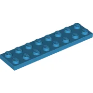 Plate 2 x 8 / Dark Azure