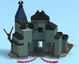Mini Haunted House inspired