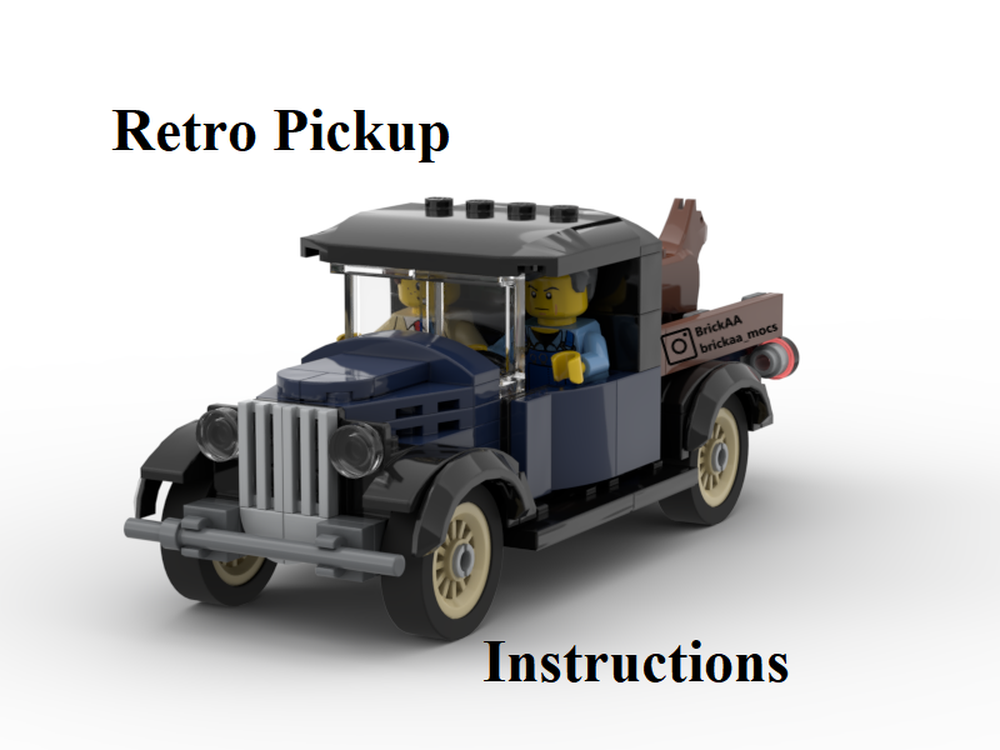 Lego Retro Pickup