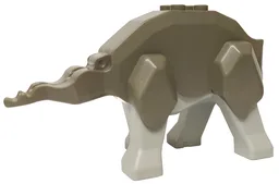 Dinosaur Body Triceratops with Light Gray Legs (30461 / 30462) / Dark Gray