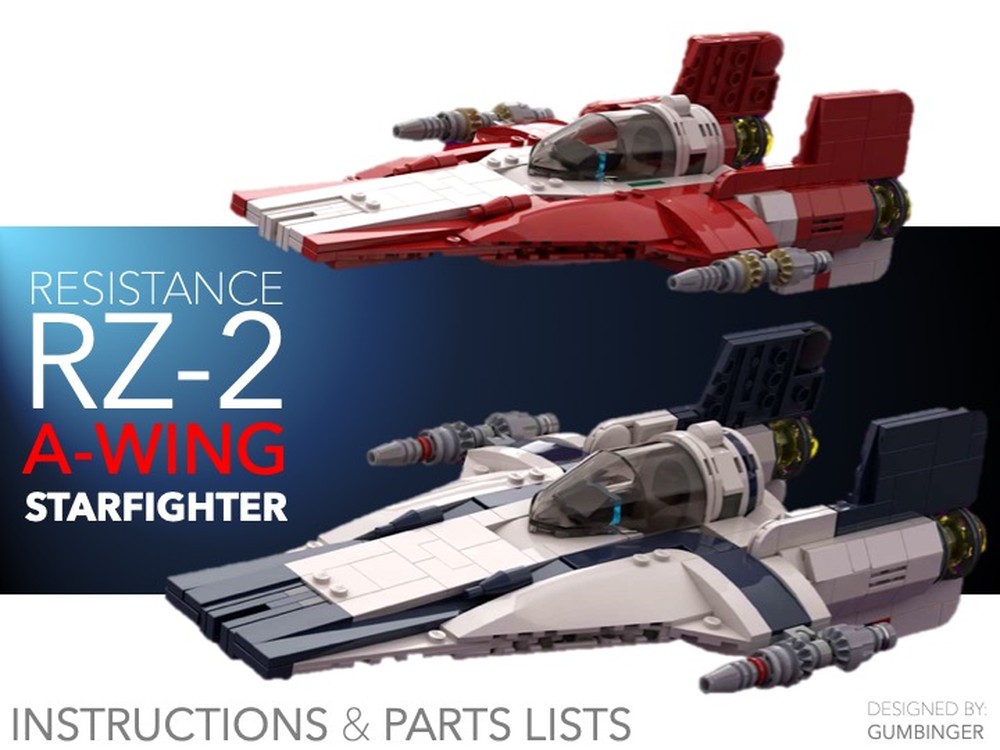 Lego Resistance RZ-2 A-Wing