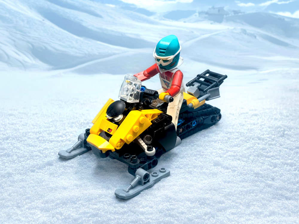Lego Snowmobile