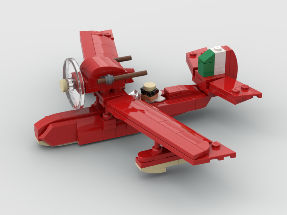 Lego Porco Rosso's Savoia S.21