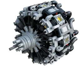 9 Cylinder Radial Engine