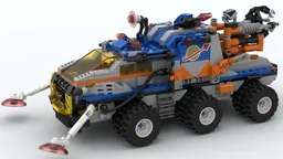 Classic Space Mining Rover