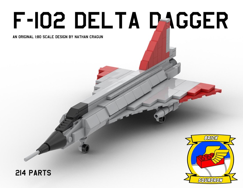 Lego F-102 Delta Dagger