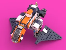 31126 Star Wars Nu Class Republic Attack Shuttle - Alternate Build