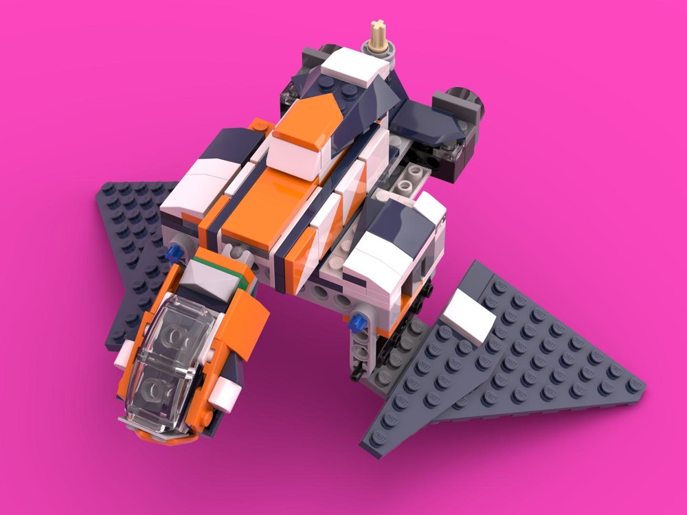 Lego 31126 Star Wars Nu Class Republic Attack Shuttle - Alternate Build