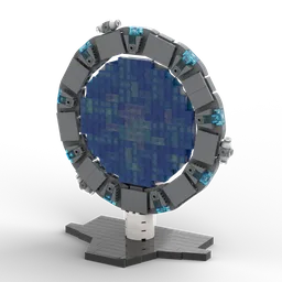 Stargate Atlantis Spacegate (LEGO® colors)