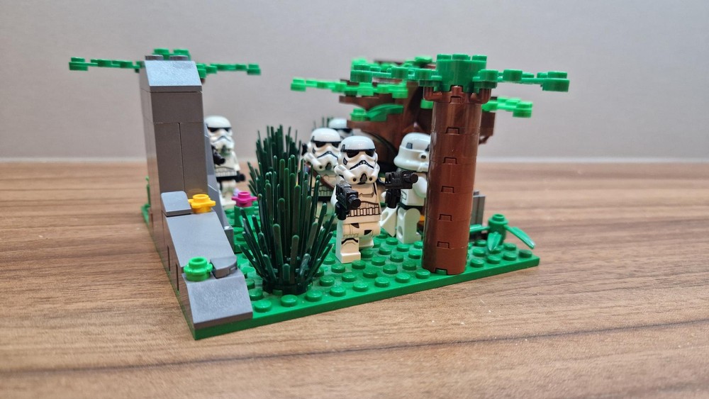 Lego Imperial patrol on Endor