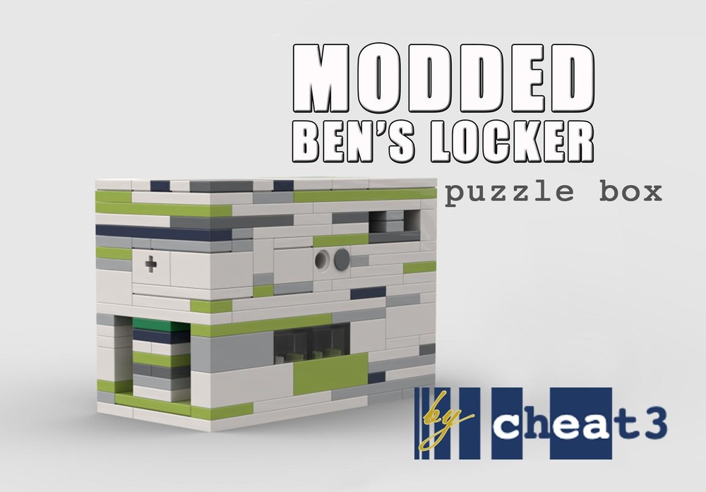 Lego Modded Ben's Locker (a level 8 puzzle box)