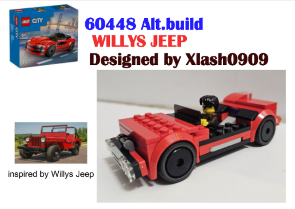 Lego 60448 WILLYS JEEP
