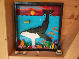 Humpback Whale 3D Picture