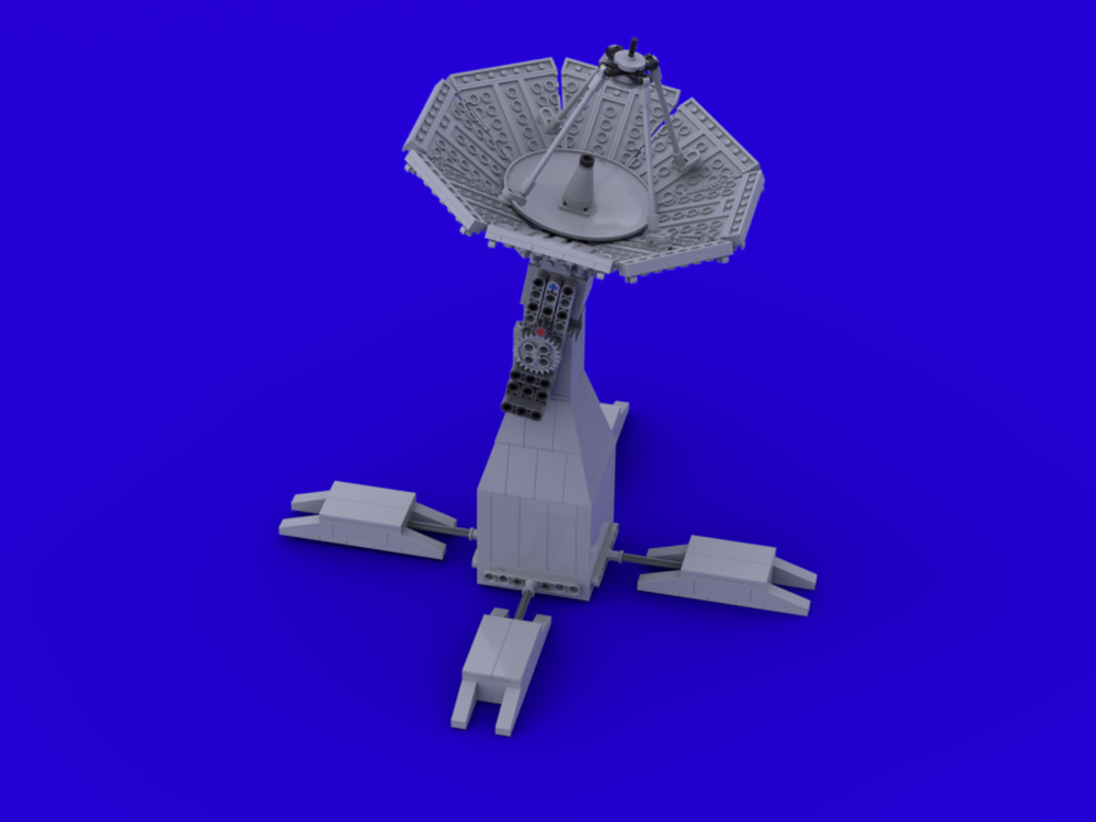 Lego Ground Station - based of the Dongara Satellite Station