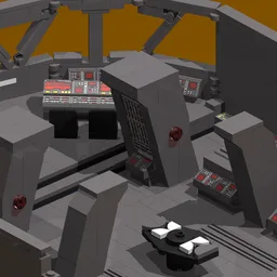 Moff gideon Light cruiser Command center