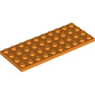 Plate 4 x 10 / Orange