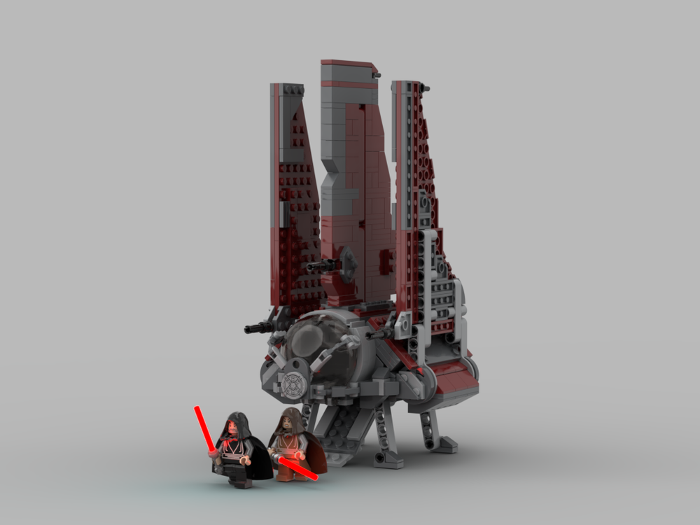 Lego Baylan and Shin's Eta Class Shuttle (Ahsoka)
