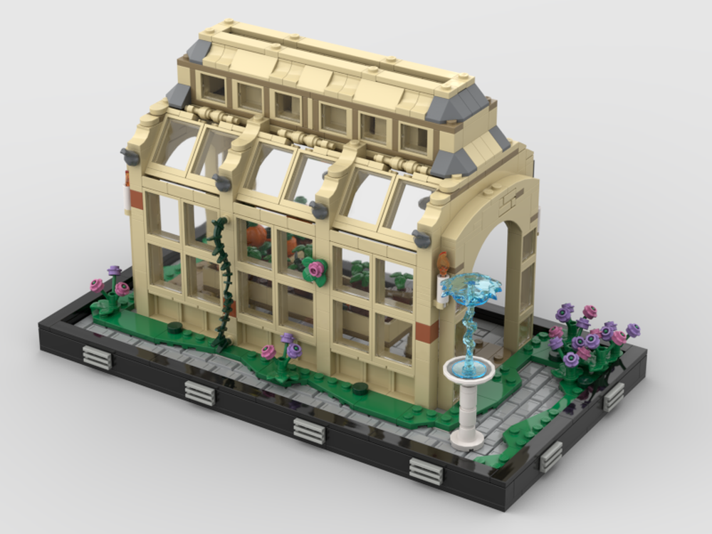 Lego Greenhouse Diorama