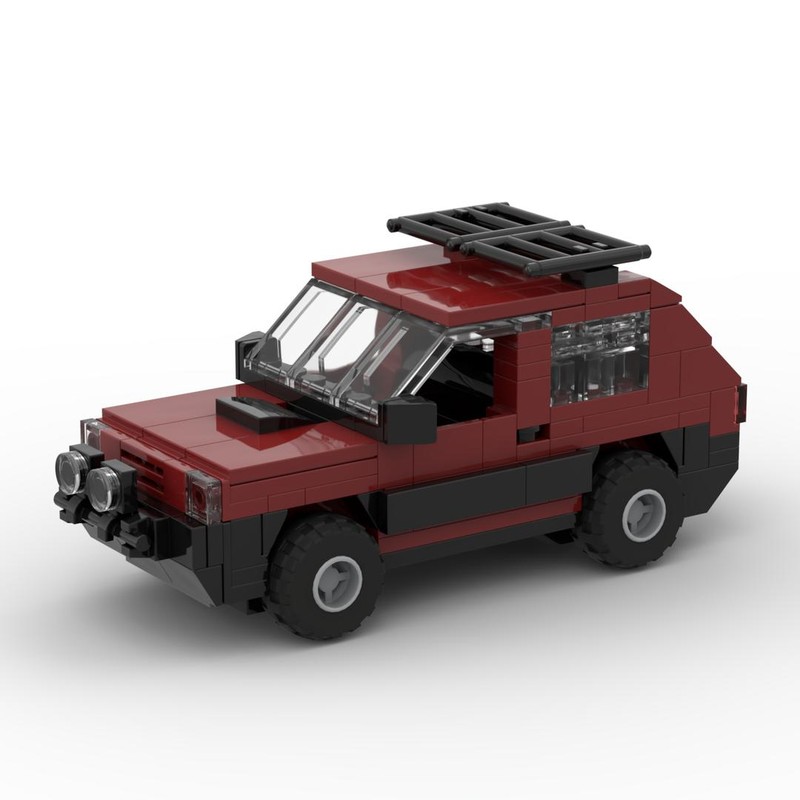 Lego Custom MOC Pandino 4X4 Instructions