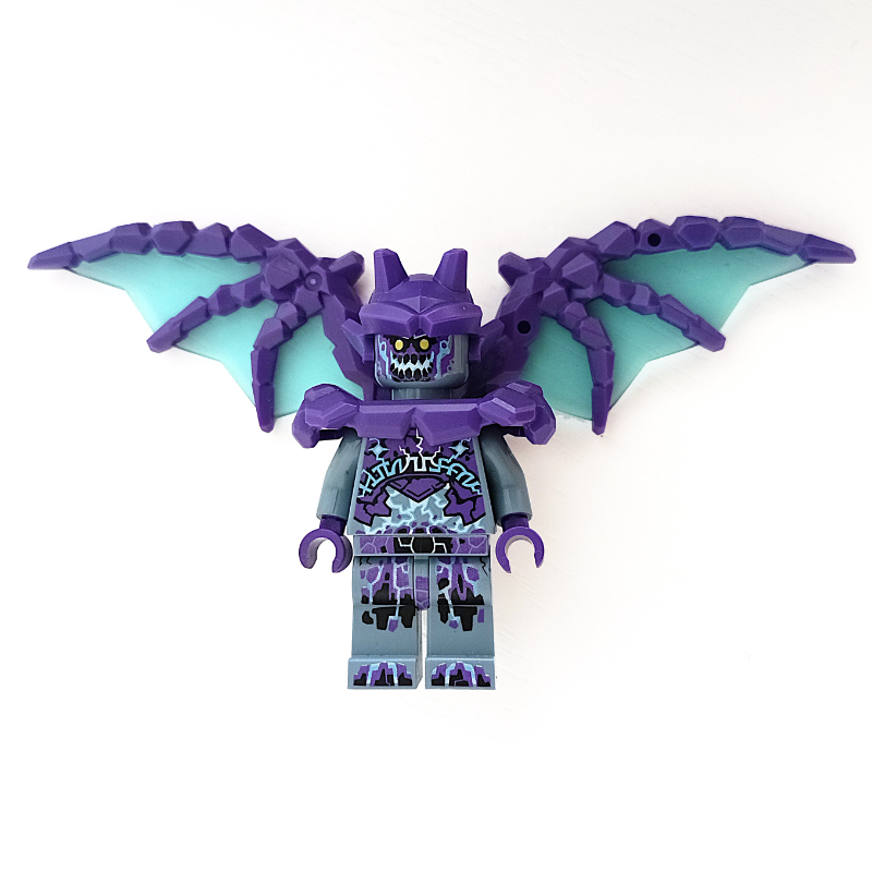 Lego Gargoyle with Dark Purple and Trans-Blue Wings