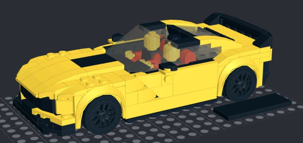 Lego Corvette C7 Z06 - 8 Stud