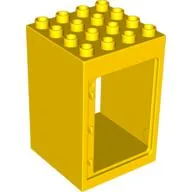 Duplo Building Door Frame / Entryway 4 x 4 x 5 / Yellow