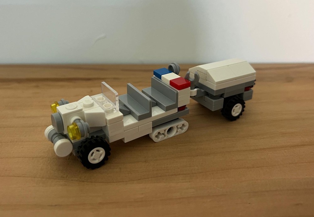 Lego Mini Half Track Citroen C4 Kegresse P17 - 1931