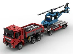 Man TGX Helicopter transport