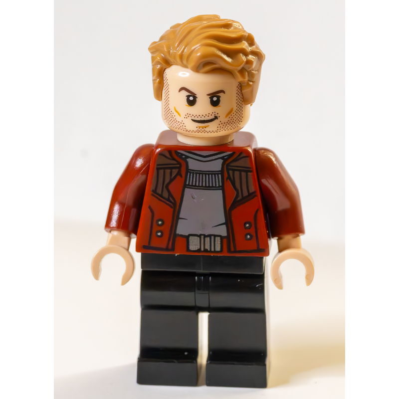 Lego Star-Lord (Peter Quill) in Dark Red Jacket