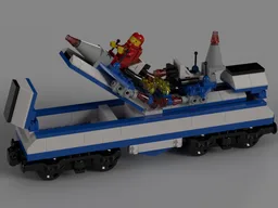 Classic Space Train - Carrier Car
