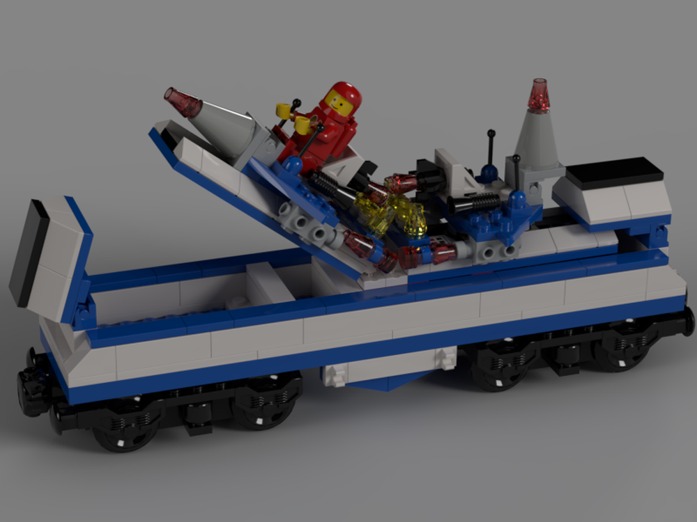 Lego Classic Space Train - Carrier Car