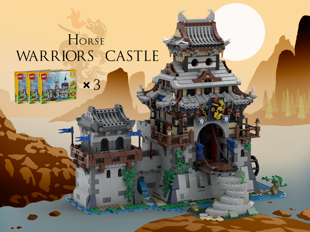Lego Horse Warriors Castle (31168 Alternative Build)